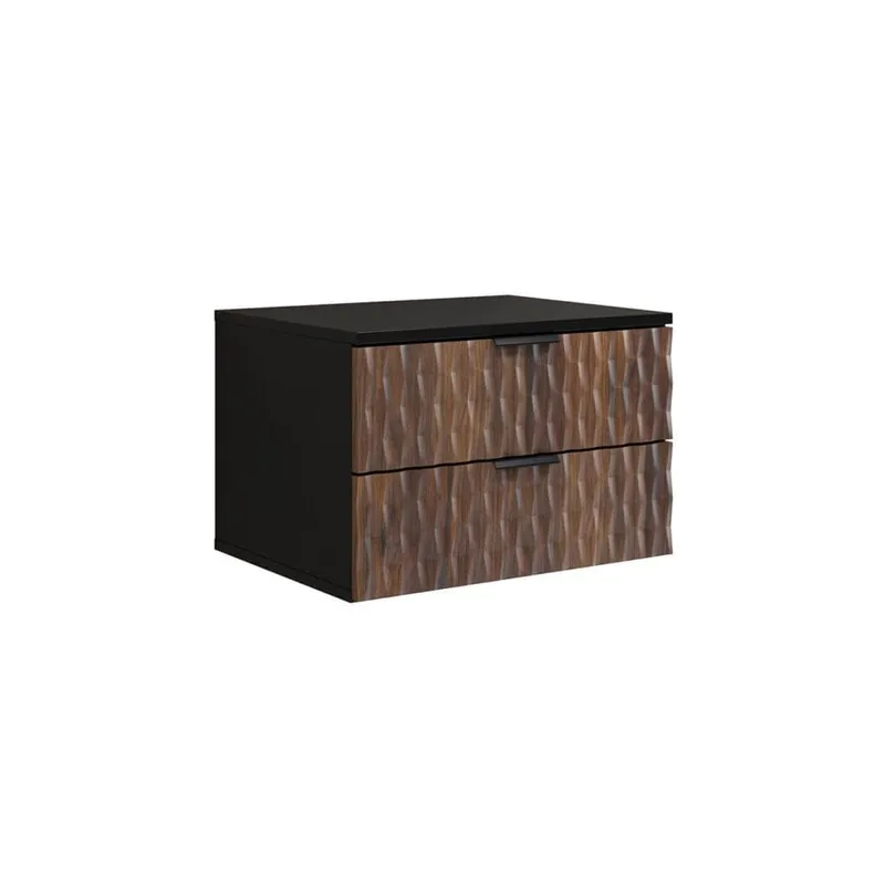 Badrumsmöbel Enzo med 2 Lådor Väggmonterad - 63 cm — 63 cm