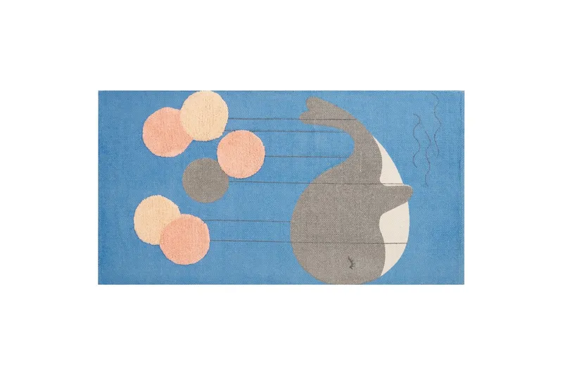Balabang Bomullsmatta 80x150 cm - Blå — Blå