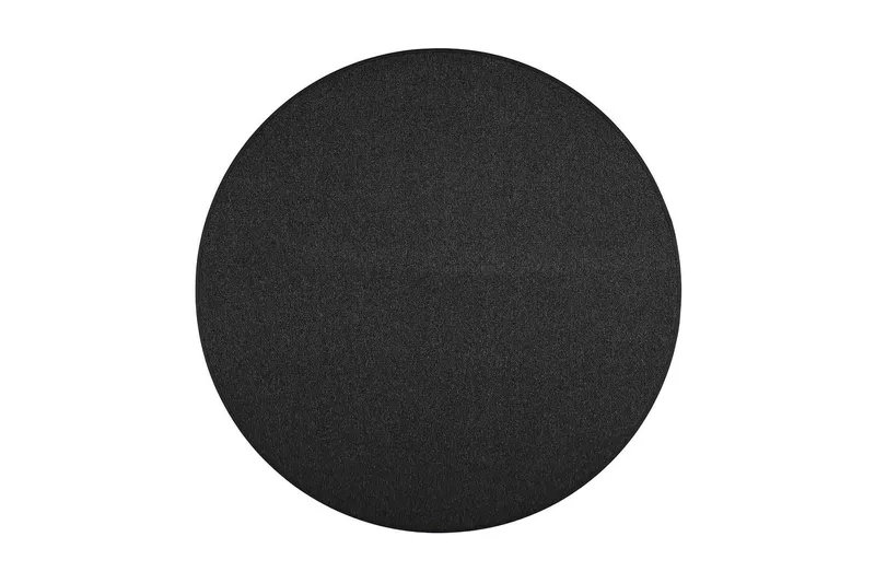 Balanssi Matta Rund 133 cm Svart - Vm Carpet — VM Carpet
