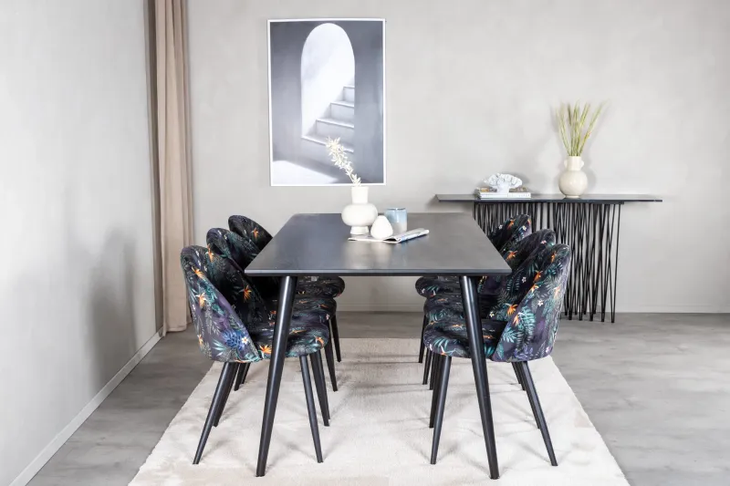 Balisa Matgrupp 180 cm + 6 st Sedavi Matstolar — Venture Home