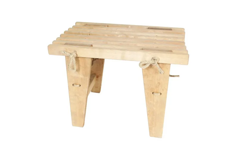 Bänk Utomhus EcoFurn Ecobench 60 cm Al Svart Oljad - Al Svart Oljad — Hillerstorp