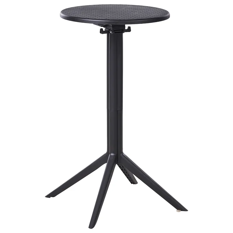 Barbord utomhus Legrena 60 cm - svart — svart