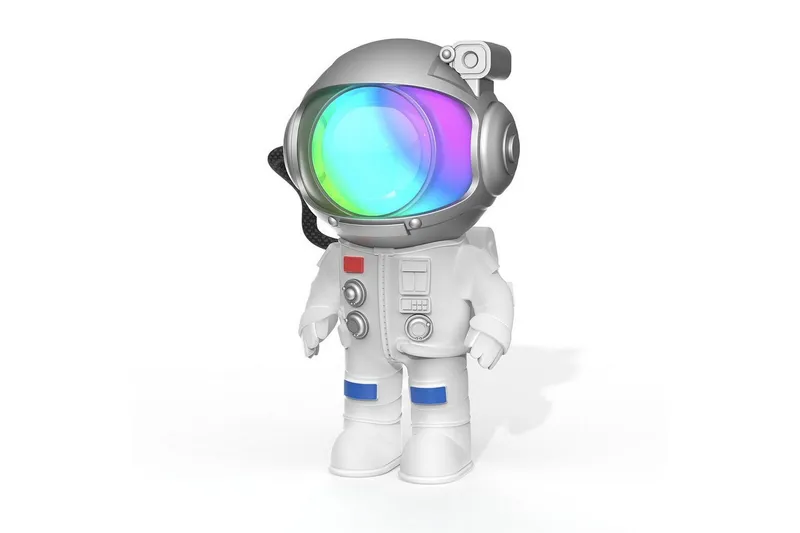 Barnlampa Mobility On Board Mini Stellar Light Space Austonaut - Vit — Vit