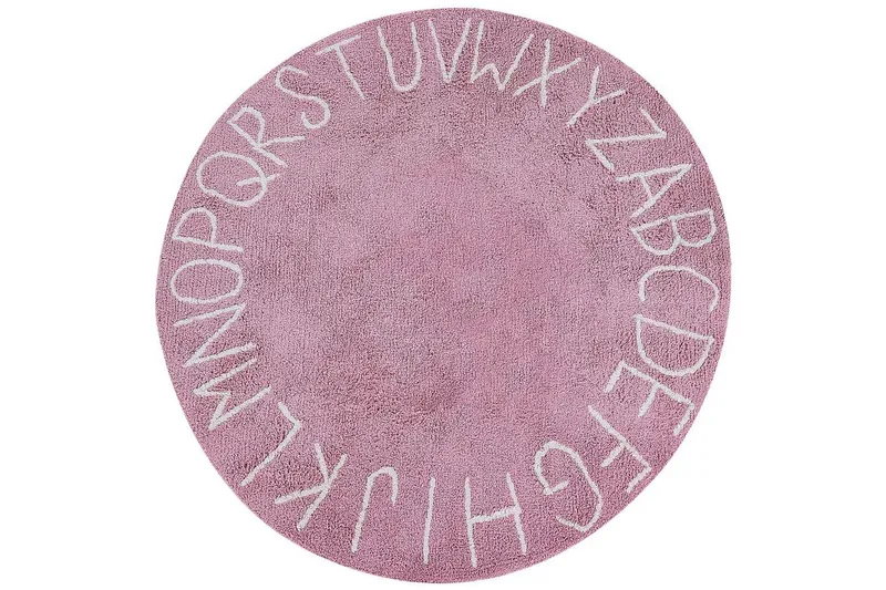 Barnmatta Vurgun - Rosa, Vit — Rosa, Vit