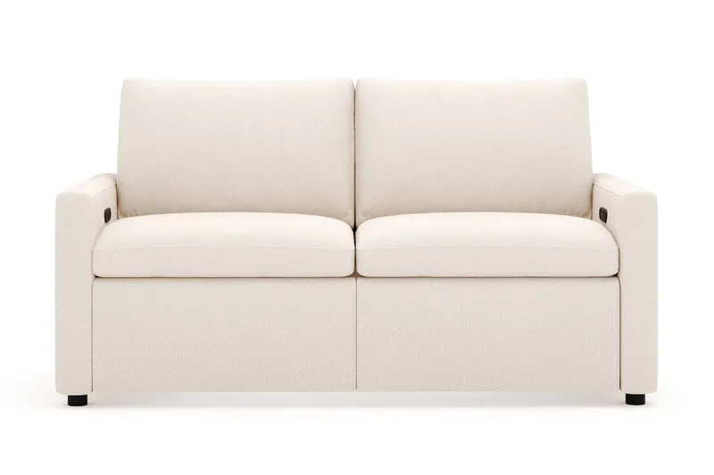 Barsele 2-sits Elektrisk Reclinersoffa - Beige — Scandinavian Choice