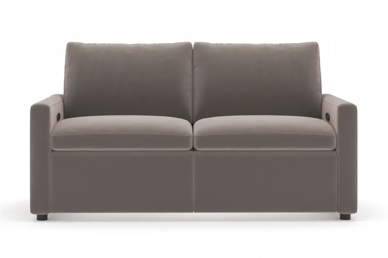 Barsele 2-sits Elektrisk Reclinersoffa - Brun — Scandinavian Choice