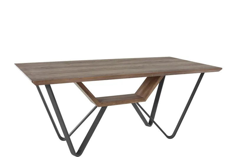 Barths Matbord 180 cm - Natur/Svart — Natur/Svart