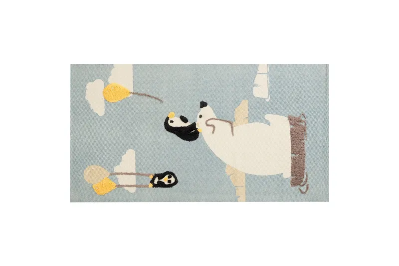 Barus Bomullsmatta 80x150 cm - Blå — Blå