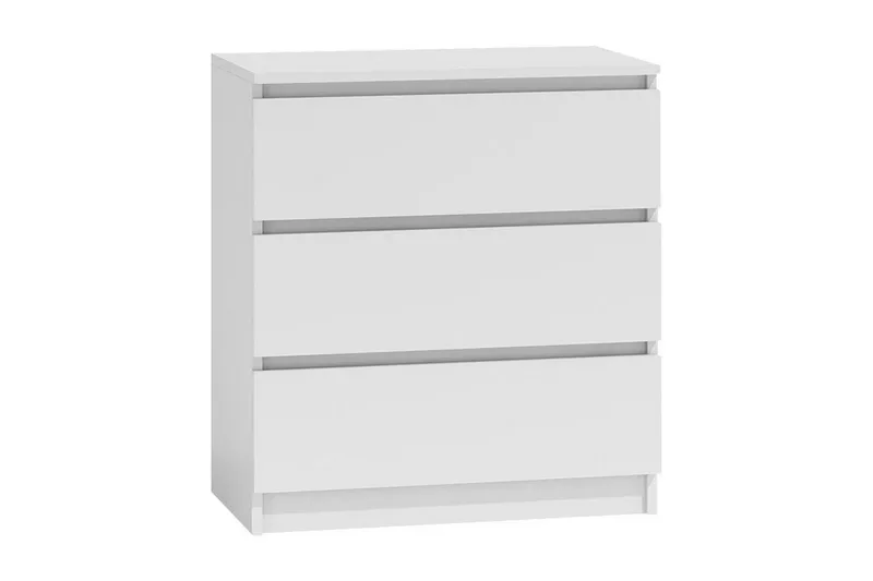 Basildon Byrå 70x40x77 cm - Vit — Scandinavian Choice