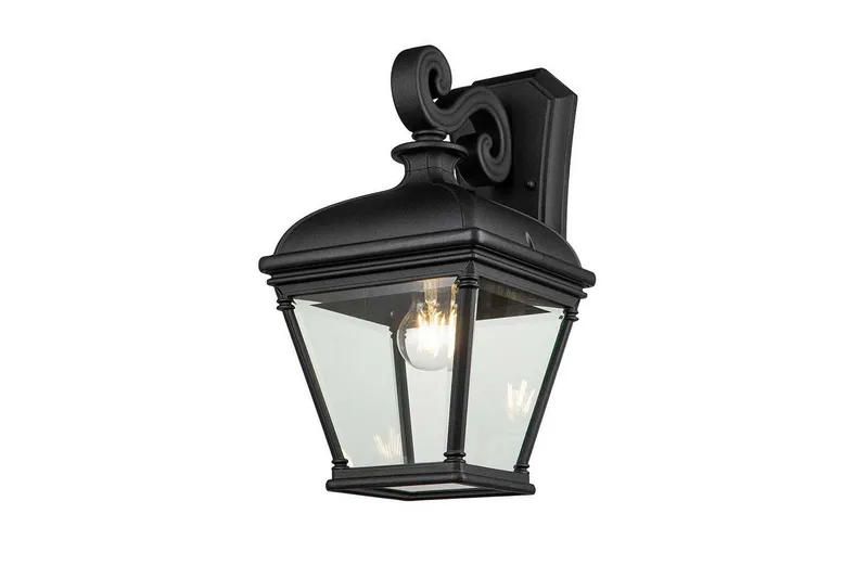 Bayview Elstead Lighting Vägglampa utomhus - Black — Black