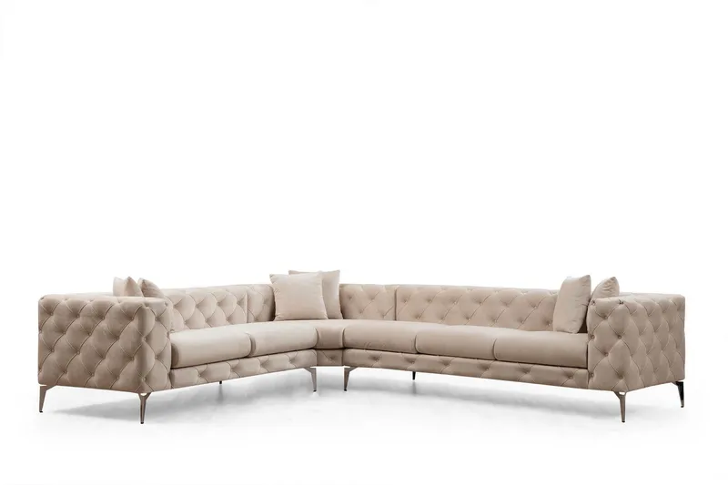 Beachport Hörnsoffa 6-sits - Beige — Manor House