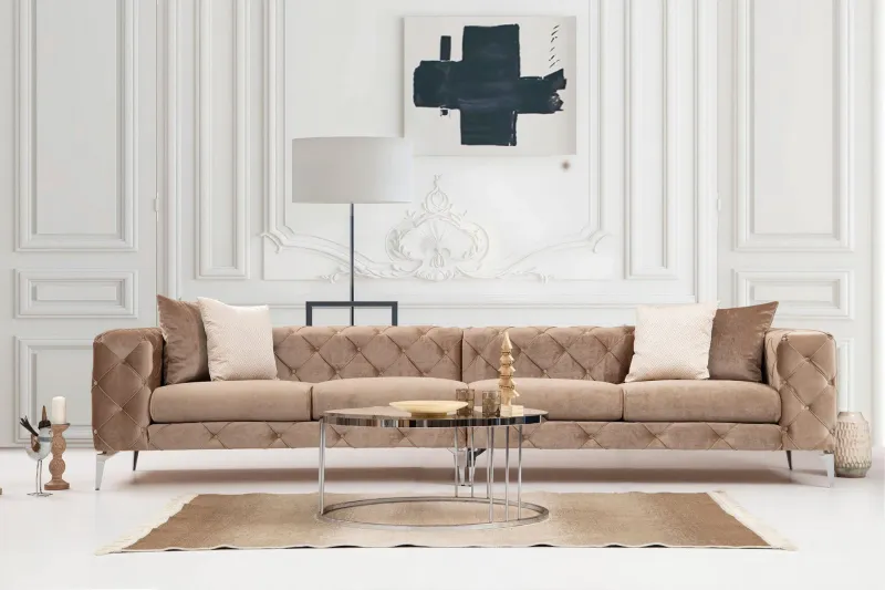 Beachport Soffa 4-sits - Beige — Manor House