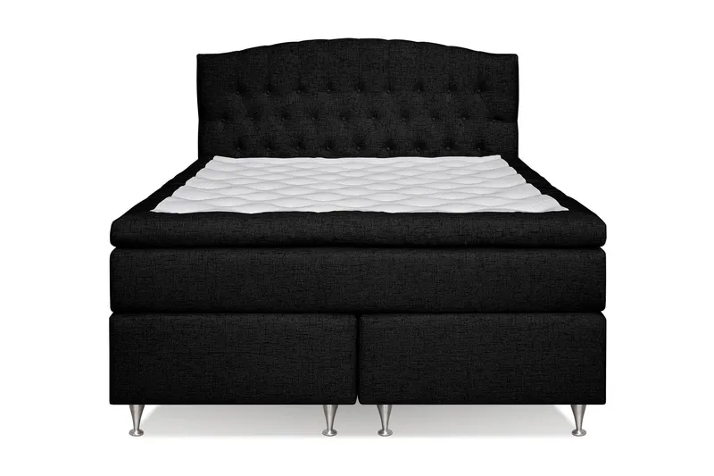 Belda Kontinentalsäng 160x200Medium - Svart — Drömvik