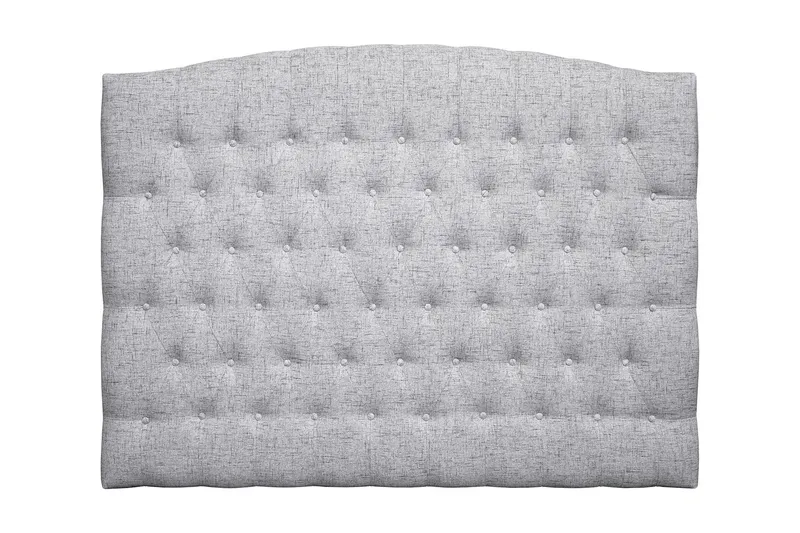 Belda Sänggavel 160 cm Svängd - Ljusgrå — Ljusgrå