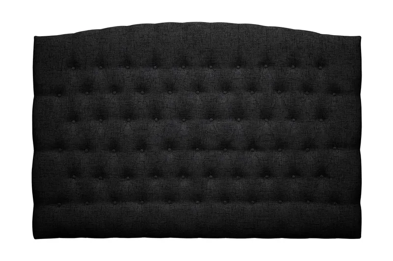 Belda Sänggavel 180 cm Svängd - Svart — Svart