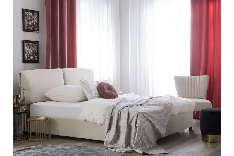 Belfort Dubbelsäng 160\|200 cm - Beige — Bedly
