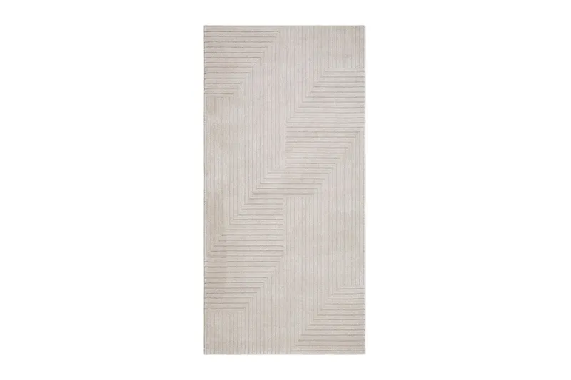 Bella Wiltonmatta 80x250 cm Rektangulär - Linne — KM Home