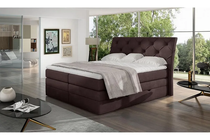 Bellamir Sängpaket 180x200 cm - Brun (Art.nr 1026352) — Brun