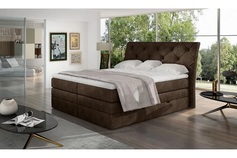Bellamir Sängpaket 180x200 cm - Brun (Art.nr 1026331) — Brun