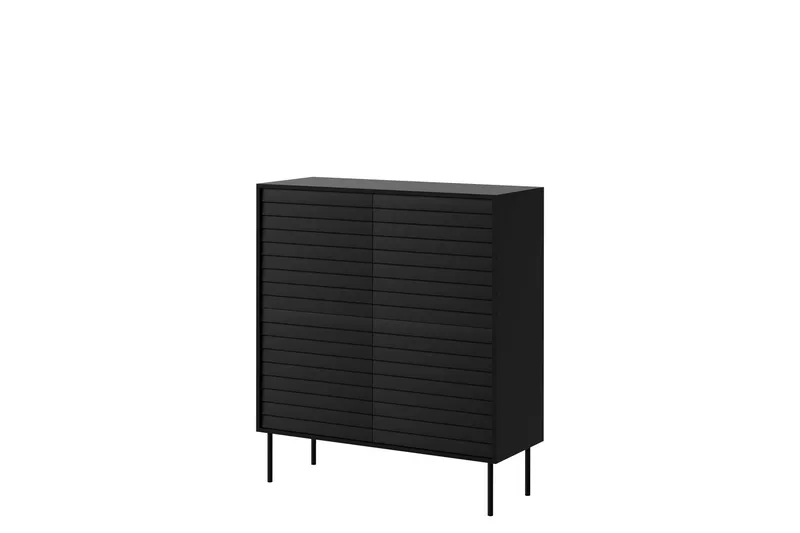 Belonger Byrå 102 cm - Svart — Svart