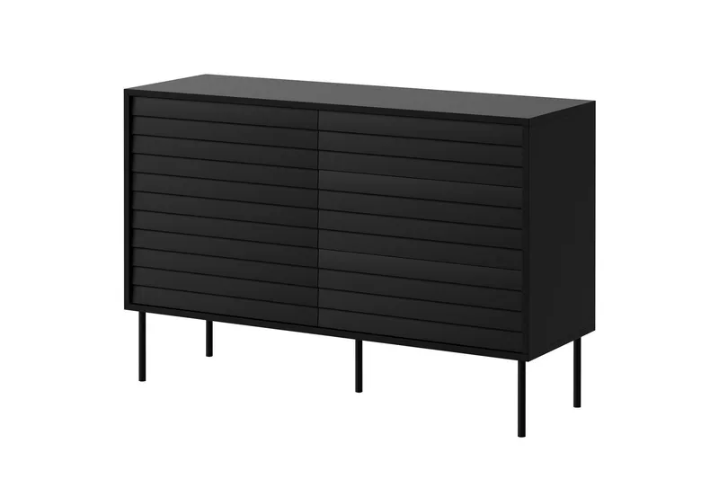 Belonger Byrå 120 cm - Svart — Svart