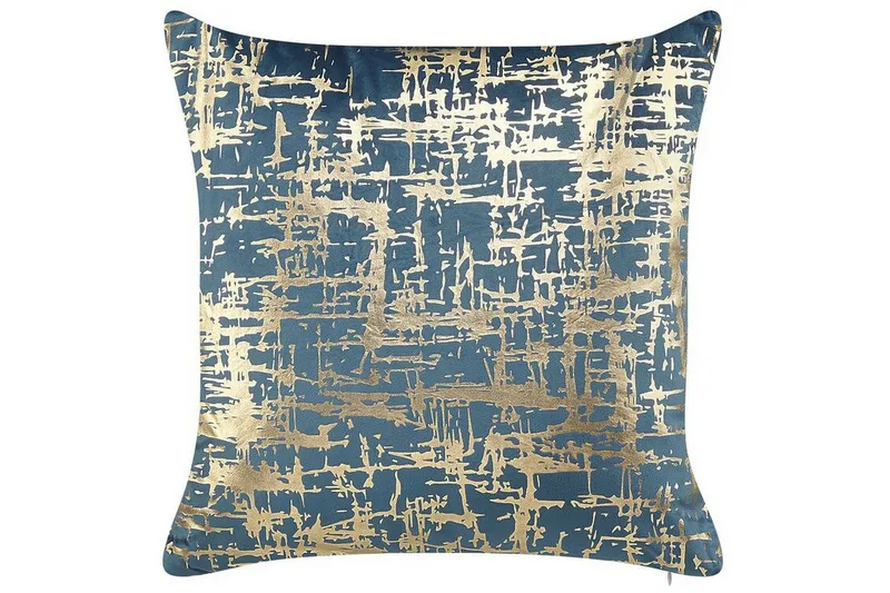 Beneton Utomhuskudde 45x45 cm - Blå/Guld — Blå/Guld