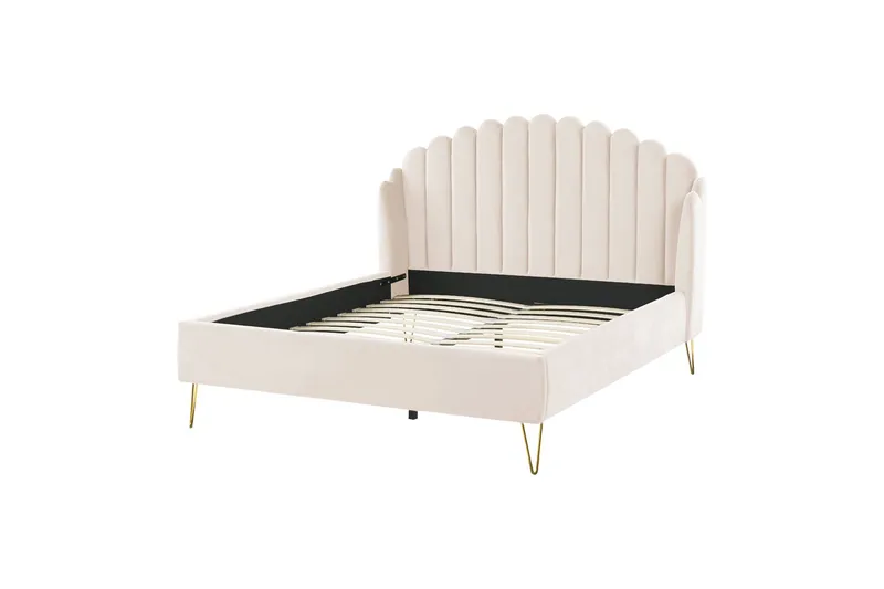 Benicio Sängram 140x200 cm - Beige/Guld (Art.nr 3070211) — Beige/Guld