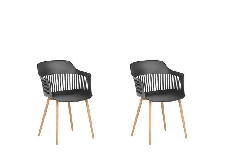 Bereca Matstol 2-pack - Svart — Svart