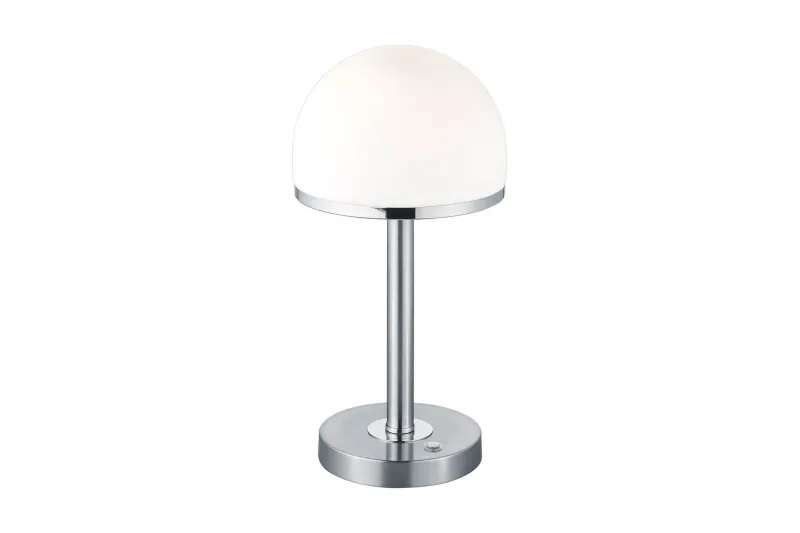 Berlin LED bordslampa borstad stål - Vit — Trio Lighting