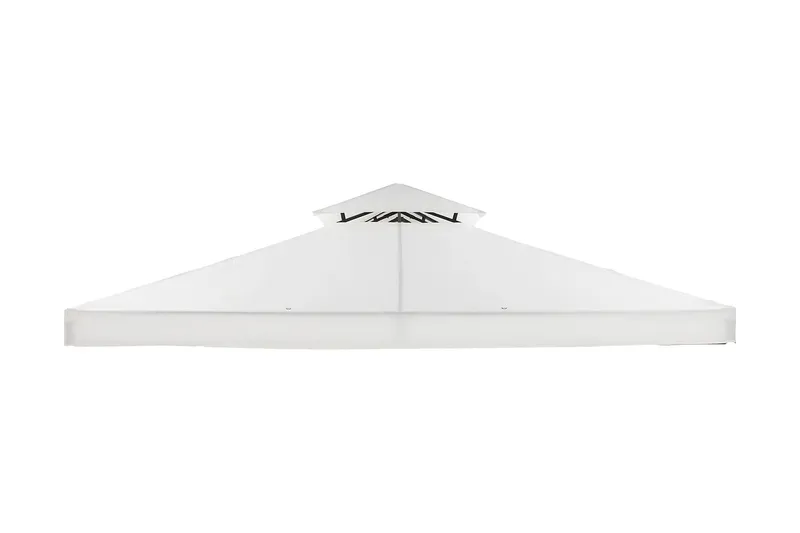 Bermuda Tak till Paviljong 4x3 m - Vit — Comfort Garden