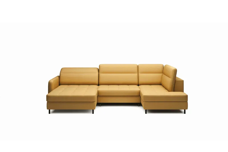 Berrto Soffa med Divan och Schäslong 5-sits - Grön (Art.nr 3019668) — Grön