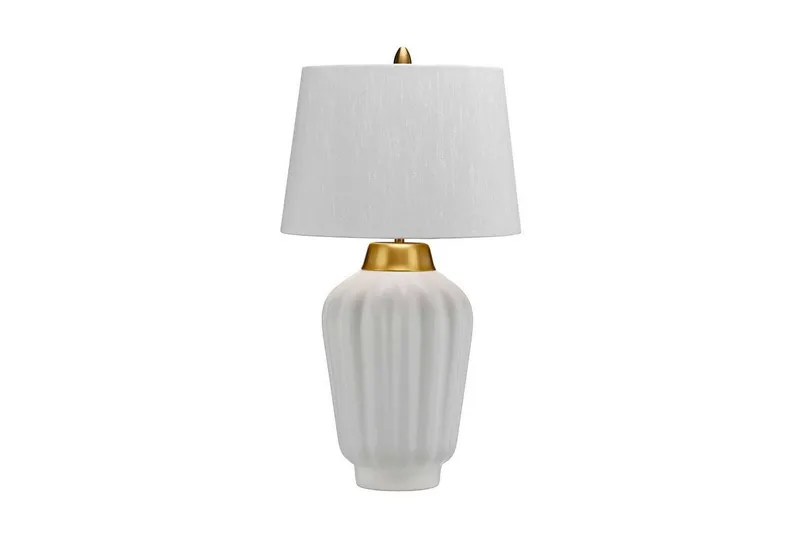 Bexley Quintiesse Bordslampa - White||Brass — White||Brass