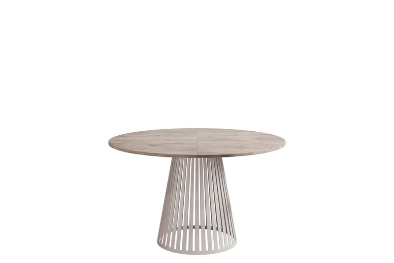 Beylen Matbord 120 cm Rund - Brun/Beige — Brun/Beige