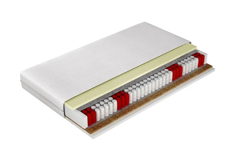 Billok Resårmadrass 80x200 cm - Vit — Vit