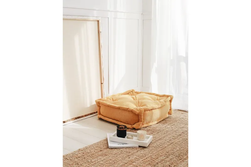 Biskuvi Sittpuff 55 cm - Gul — Gul