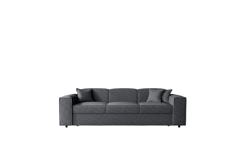 Bizantine Bäddsoffa 3-sits - Grå (Art.nr 3098739) — Grå