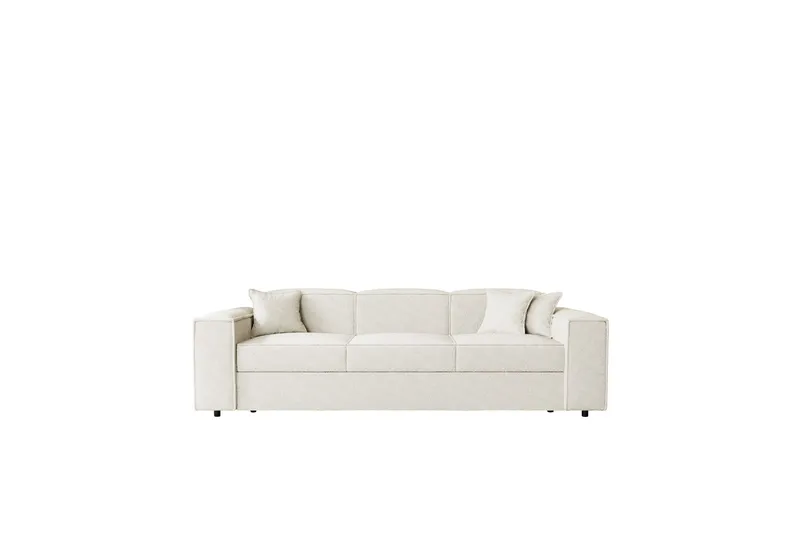 Bizantine Bäddsoffa 3-sits - Vit — Vit
