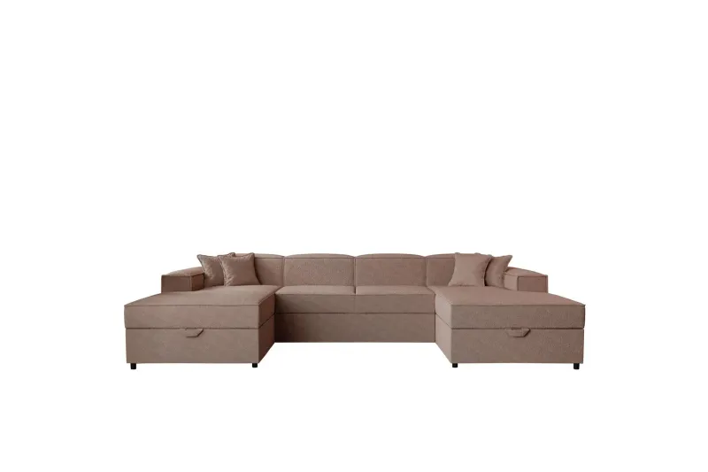 Bizantine Bäddsoffa Dubbeldivan 4-sits - Rosa — Rosa