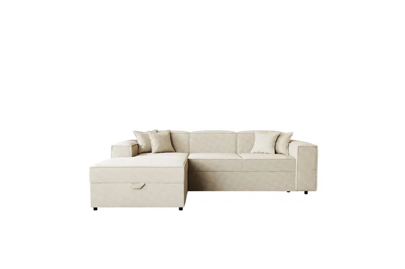 Bizantine Bäddsoffa m. Divan 3-sits - Beige (Art.nr 3098721) — Beige