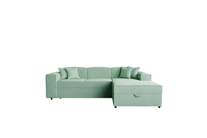 Bizantine Bäddsoffa m. Divan 3-sits - Grå (Art.nr 3098717) — Grå