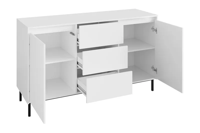 Bjurholm Byrå 153 cm - Beige — Beige