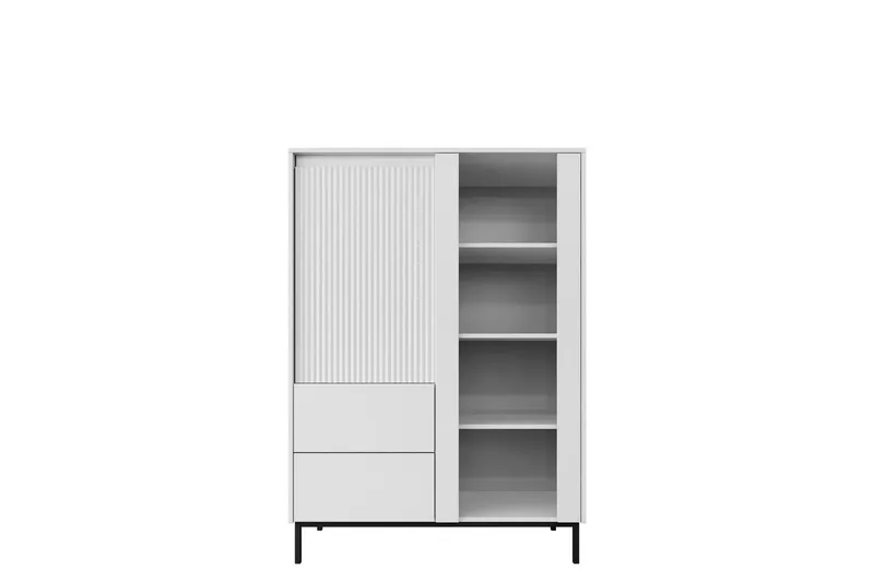 Bjurholm Vitrinskåp 104x146 cm - Vit — Vit