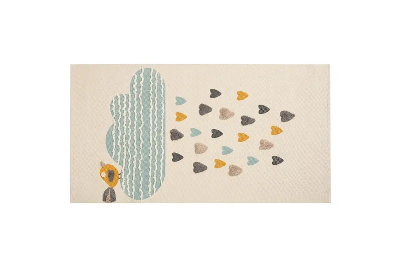 Blang Bomullsmatta 80x150 cm - Beige — Beige