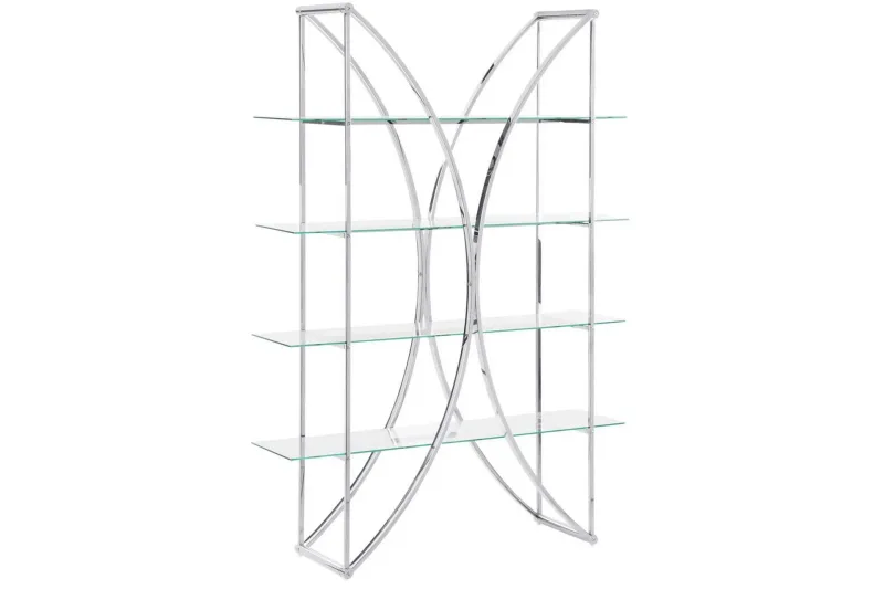 Bokhylla Hollow Silver - Silver — Silver