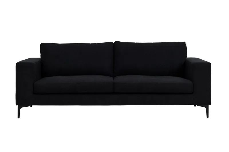 Bolero 3-sits Soffa - Svart — Venture Home