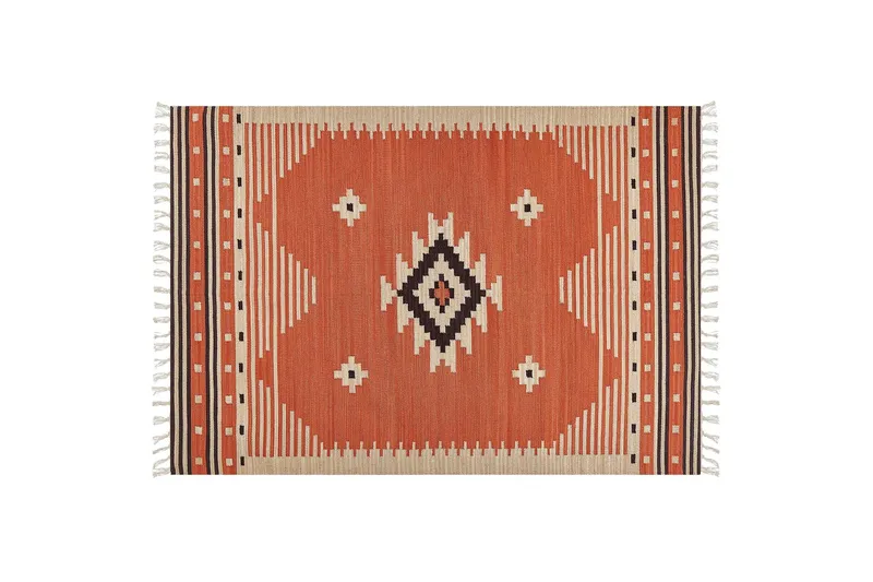 Bomullsmatta Gavar 160x230 cm - Orange — Orange