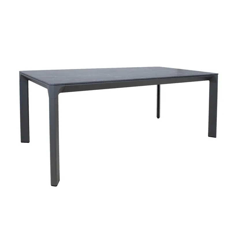Bord Carves antracit 180x90x75 cm - antracit — antracit