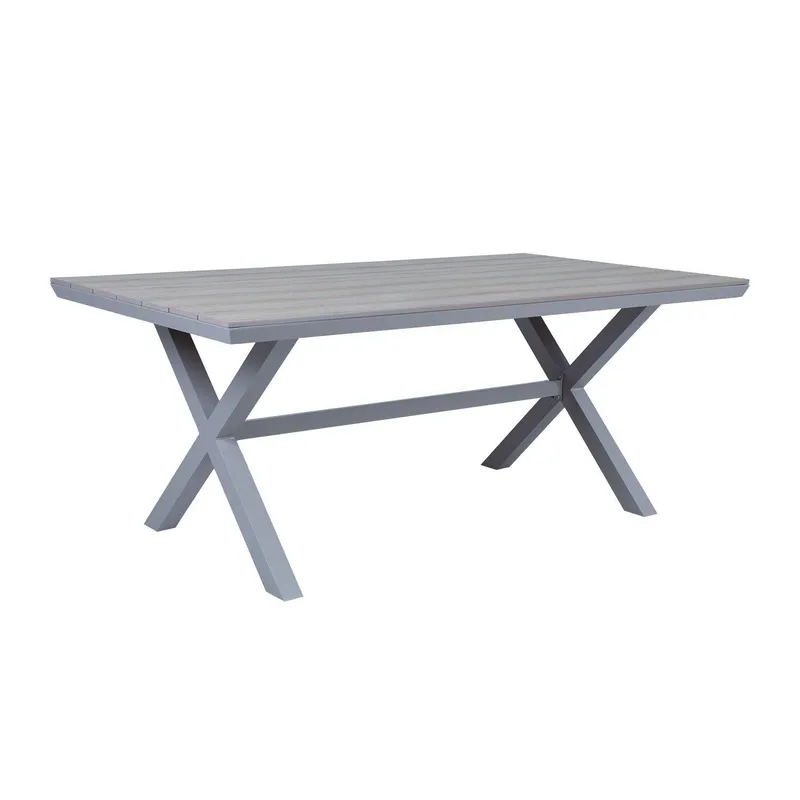 Bord Corinna 180x100x74 cm - Ljusgrå — Ljusgrå