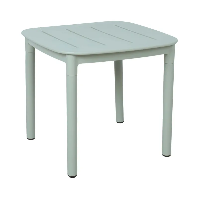 Bord Mango grönaktig plast 45x45x40 cm - Grönaktigt grå — Grönaktigt grå