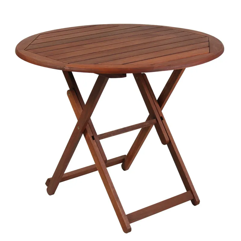 Bord Nantes D70x74 cm meranti - brun — brun